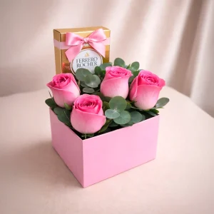 Box Golden Pink