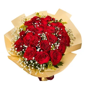Buquê Premium - 25 Rosas Importadas